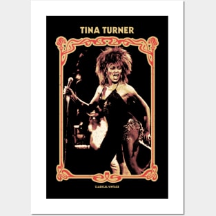 Tina Turner Classical Psychedelic Posters and Art